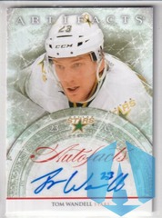 2012-13 Upper Deck Artifacts Autofacts Tom Wandell #A-TW Auto